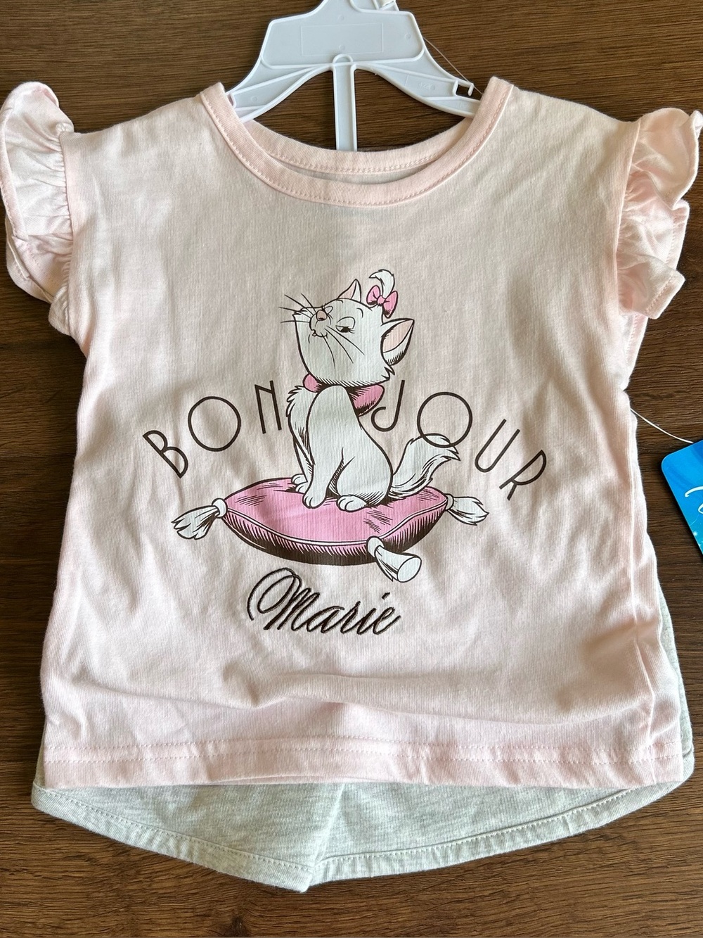 Disney Aristocats Marie Top and Shorts Set 4T